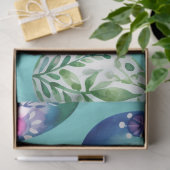 Ostereierkollage in hellen Farben Seidenpapier (Geschenk)