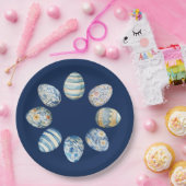 Ostereierplatte Pappteller (Party)