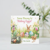 Ostereiersuche Einladung (Stehend Vorderseite)