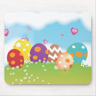 Ostereiersuche Mousepad
