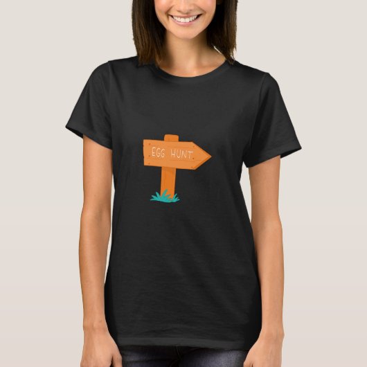 Ostereiersuche T-Shirt (Vorderseite)
