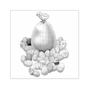 Ostereighunt Gummistempel