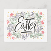 Ostereinfach Vintag Postkarte (Vorderseite)