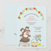 Ostereinladung Einladung (Vorne/Hinten)