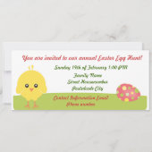 Ostereinladung Einladung (Rückseite)