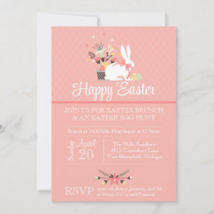 Ostereinladung, Ostereierjagd Einladung