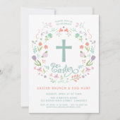 Ostereinladung - Religiöse Feier einladen Einladung (Vorderseite)