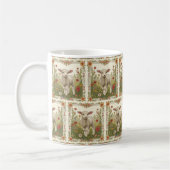 OsterElegante: Lamm-Themenwege 🌸 🍵 Kaffeetasse (Links)