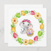 Osterelementare Karten (Vorne/Hinten)