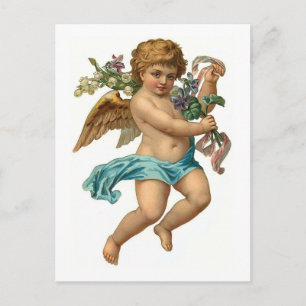 Osterengel Vintage Ostern Feiertagspostkarte