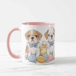 Osterenglische Bulldogs Tasse