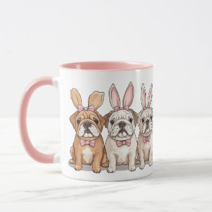 Osterenglische Bulldogs Tasse