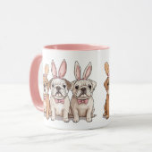 Osterenglische Bulldogs Tasse (Vorderseite Links)