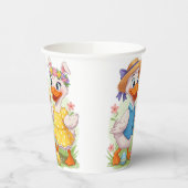 Osterente Pappbecher (Links)