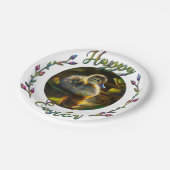 Osterente Pappteller (Schrägansicht)