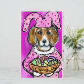 OSTERER BEAGLE BRIEFPAPIER (Stehend Vorderseite)