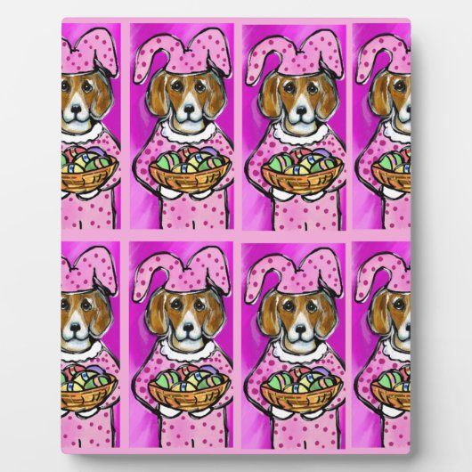 OSTERER BEAGLE FOTOPLATTE (Vorderseite)