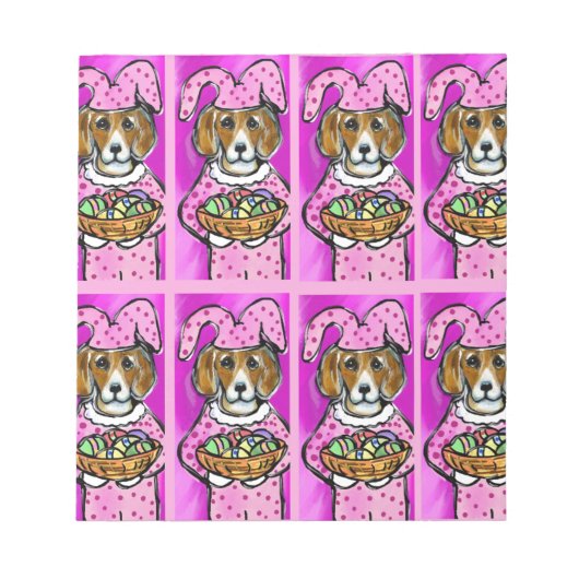 OSTERER BEAGLE NOTIZBLOCK (Vorderseite)
