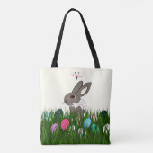 Osteres Personalisiertes Kanincheneier (All-over-P Tasche (Rückseite)