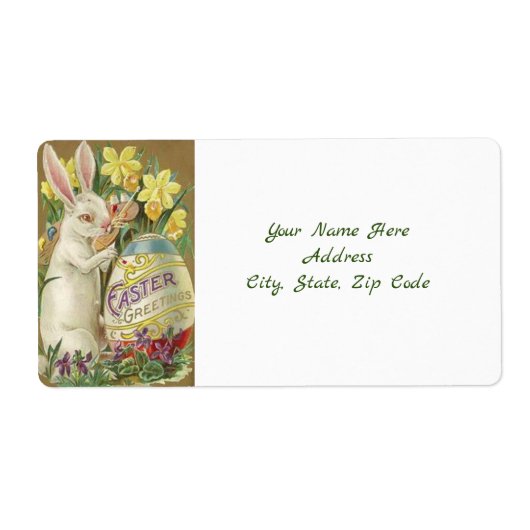 Osteretiketten (Vorne)