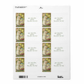 Osteretiketten (Vorne)