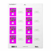 Osteretiketten (Vorne)