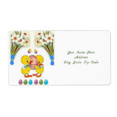 Osteretiketten (Vorne)