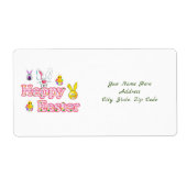 Osteretiketten (Vorne)