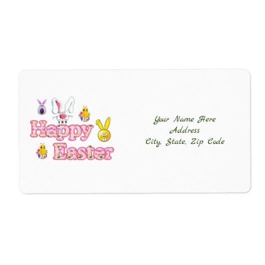 Osteretiketten (Vorne)