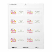 Osteretiketten (Vorne)