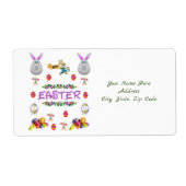 Osteretiketten (Vorne)