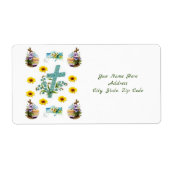 Osteretiketten (Vorne)