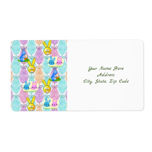 Osteretiketten (Vorne)