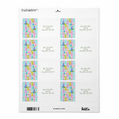 Osteretiketten (Vorne)