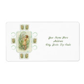 Osteretiketten (Vorne)