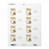 Osteretiketten (Vorne)