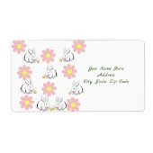 Osteretiketten (Vorne)