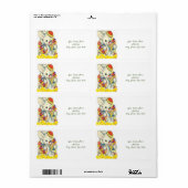 Osteretiketten (Vorne)