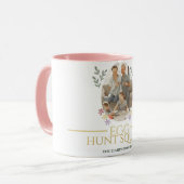 Osterfamilie Ostereier Foto Tasse (Vorderseite Links)