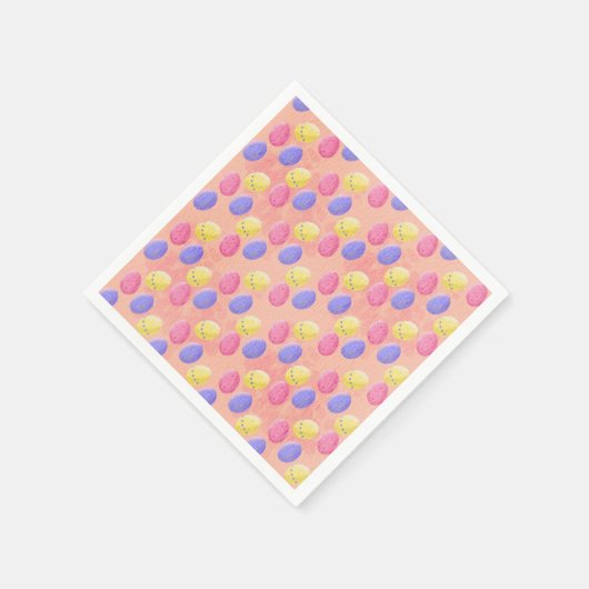 Osterfarbeier Serviette (Ecke)