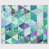 Osterfarben Geschenkpapier (Flach)