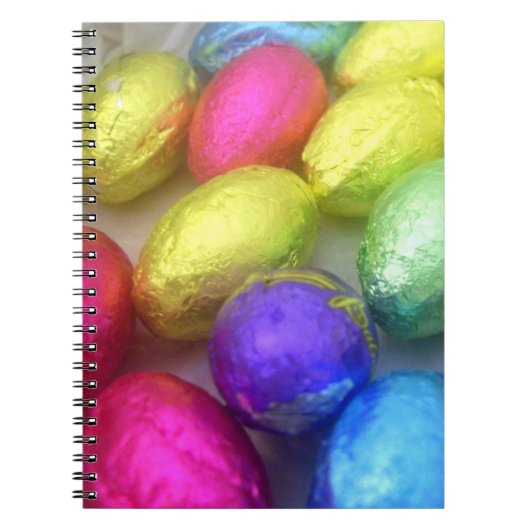 'Osterfarben' Notebook/Journal Notizblock (Vorderseite)