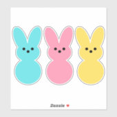 Osterfarben Pop für Vinyl-Aufkleber nach Maß gesch Aufkleber (Blatt)