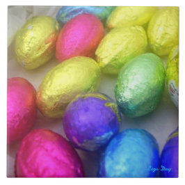 'Osterfarben' Trivet/Tile Fliese