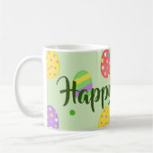Osterfarbene Eier Festlich Kaffeetasse (Links)