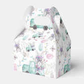 Osterfarbene Elemente Geschenkschachtel (Rückseite)