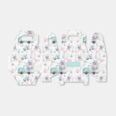 Osterfarbene Elemente Geschenkschachtel (Ungefaltet)