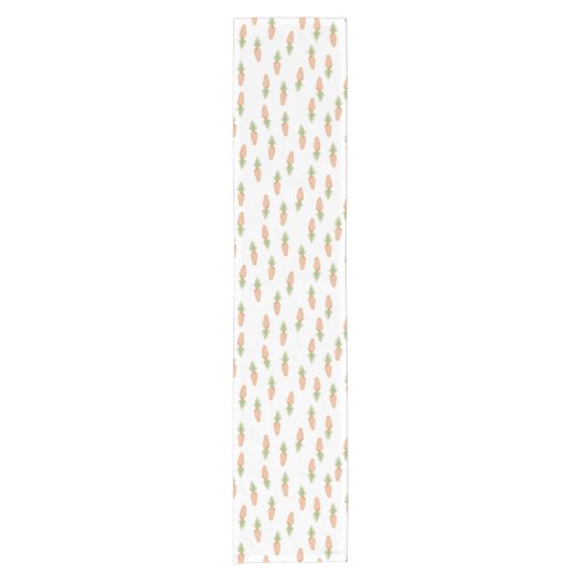 Osterfarbenkarrot Kurzer Tischläufer (Vorderseite)