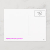 Osterfärbung Feiertagspostkarte (Rückseite)