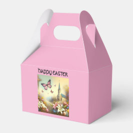 Osterfavorisierbox in rosa geschenkschachtel